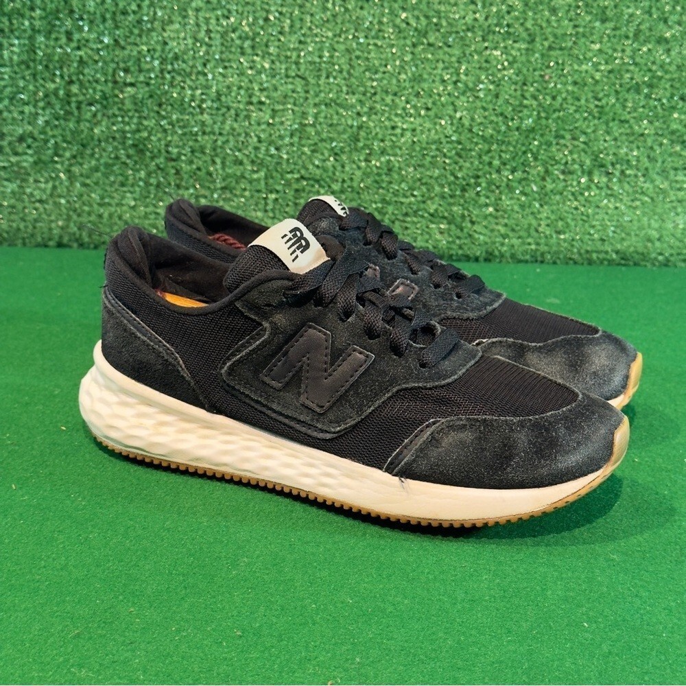 New Balance X-70 WSX70GB1 Black Running Shoes Sneakers Size 8